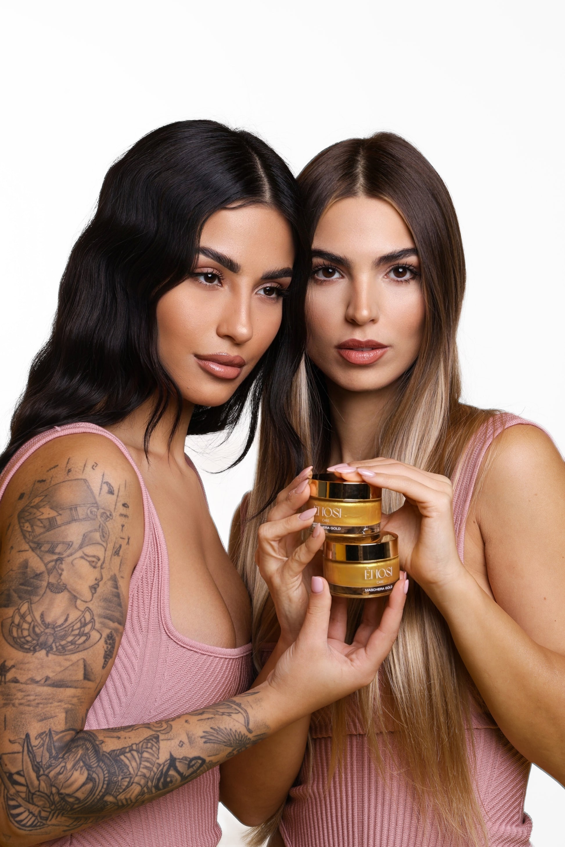 Maschera Viso Gold